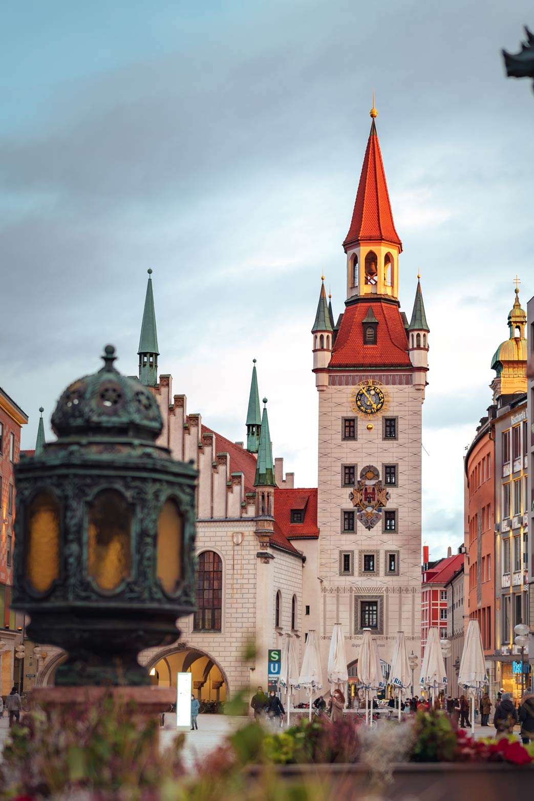 MUNICH city centre view