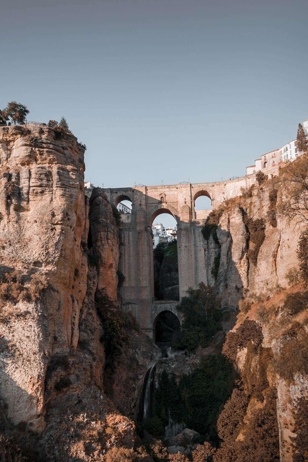 RONDA bridge in Southern Spain