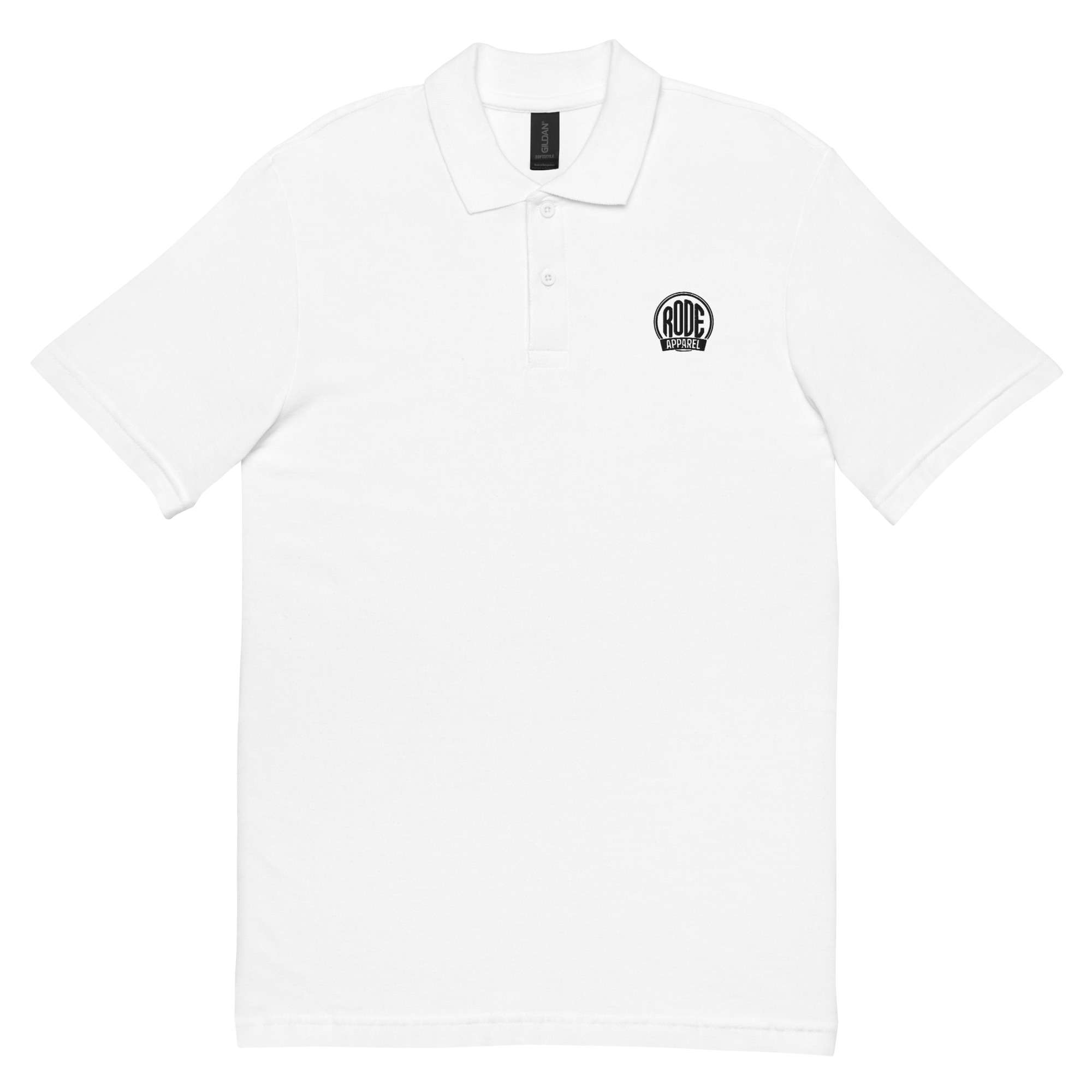 RODE unisex polo shirt White