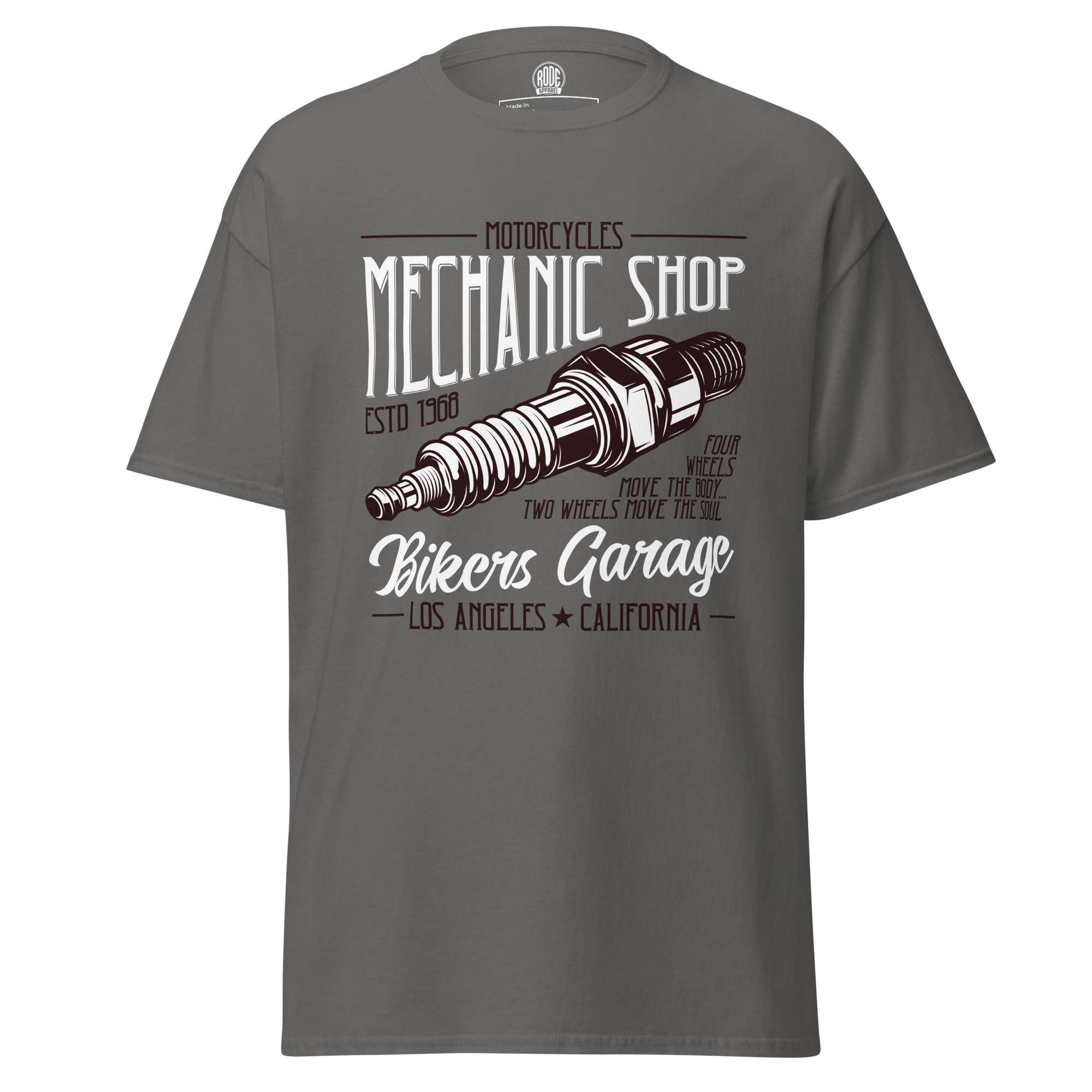 Mens shop T-shirt Charcoal