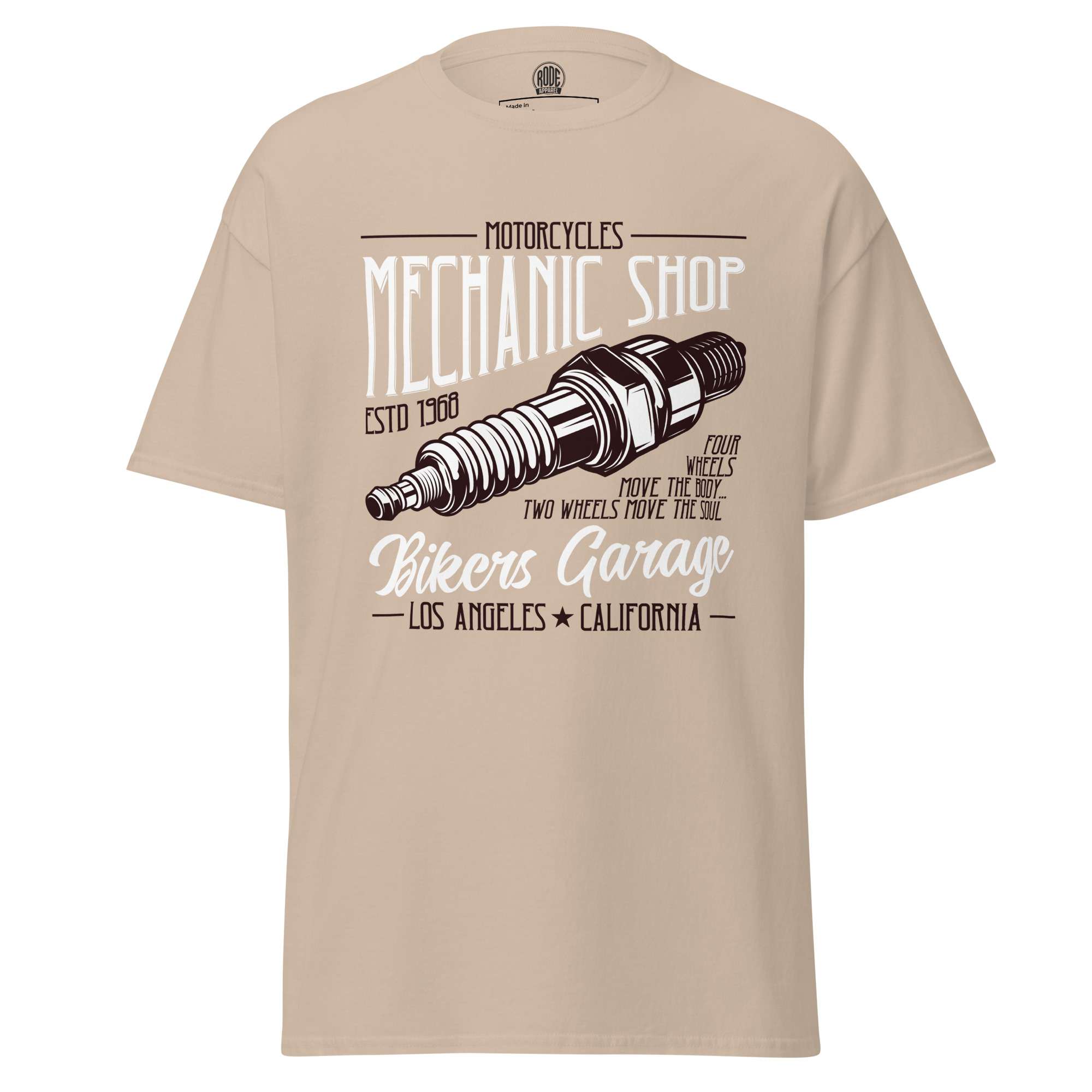 Mens shop T-shirt Sand