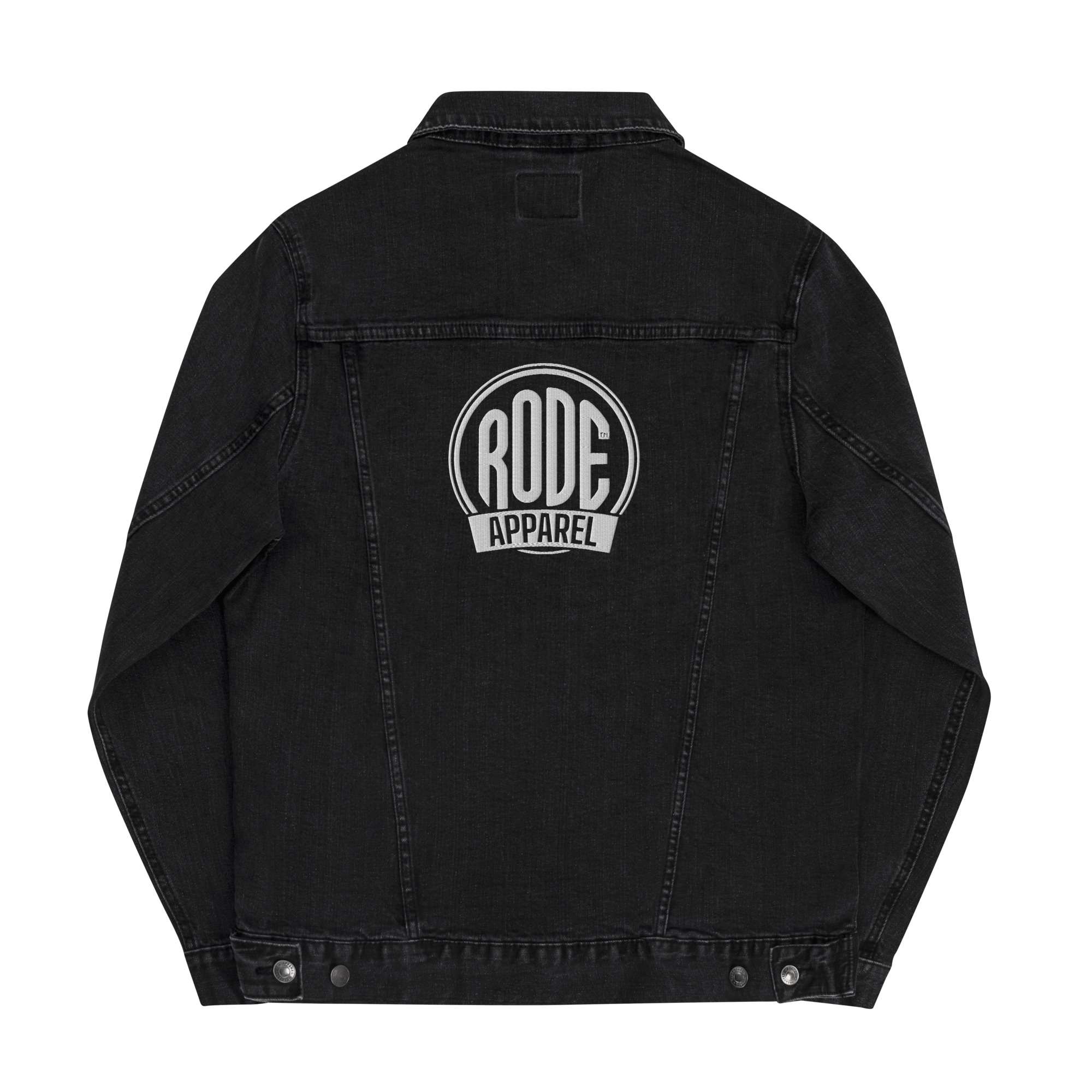 RODE denim jacket with logo