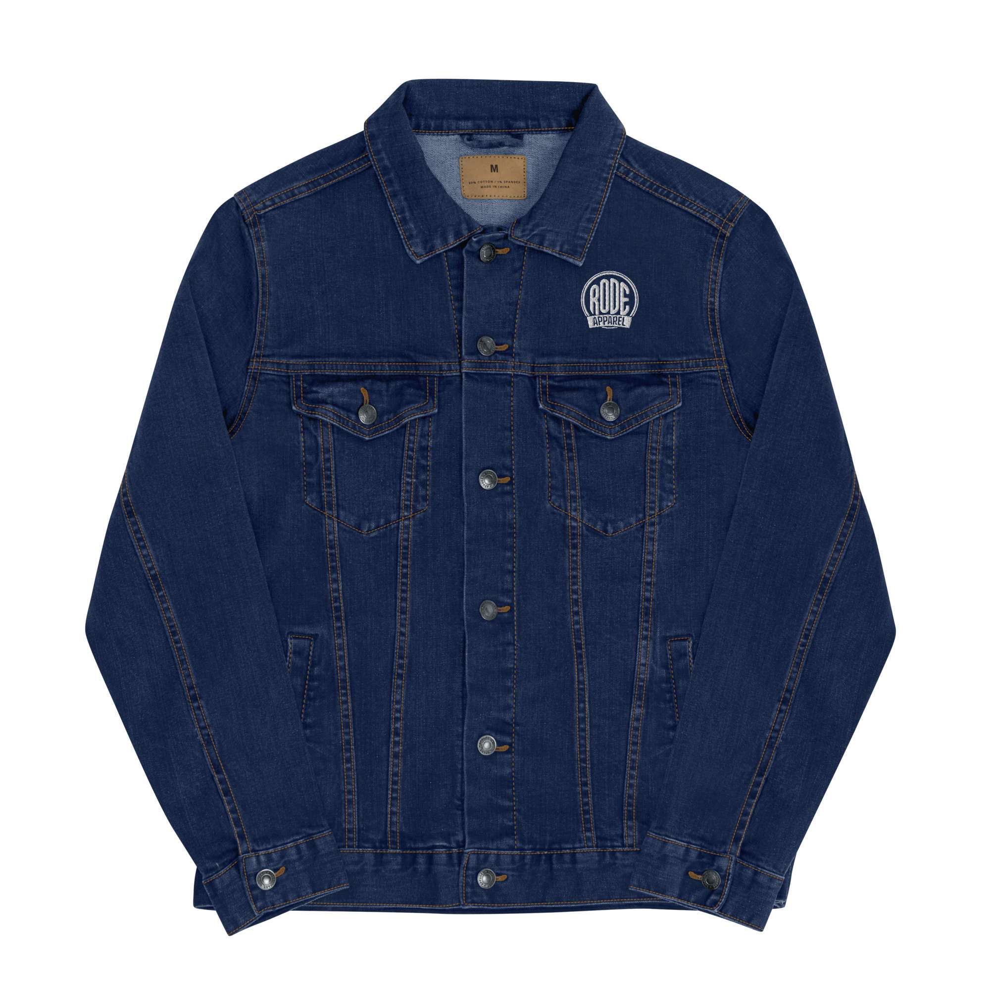 RODE denim jacket with logo