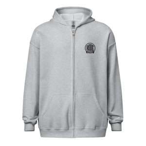 Unisex heavy blend RODE hoodie GREY FRONT