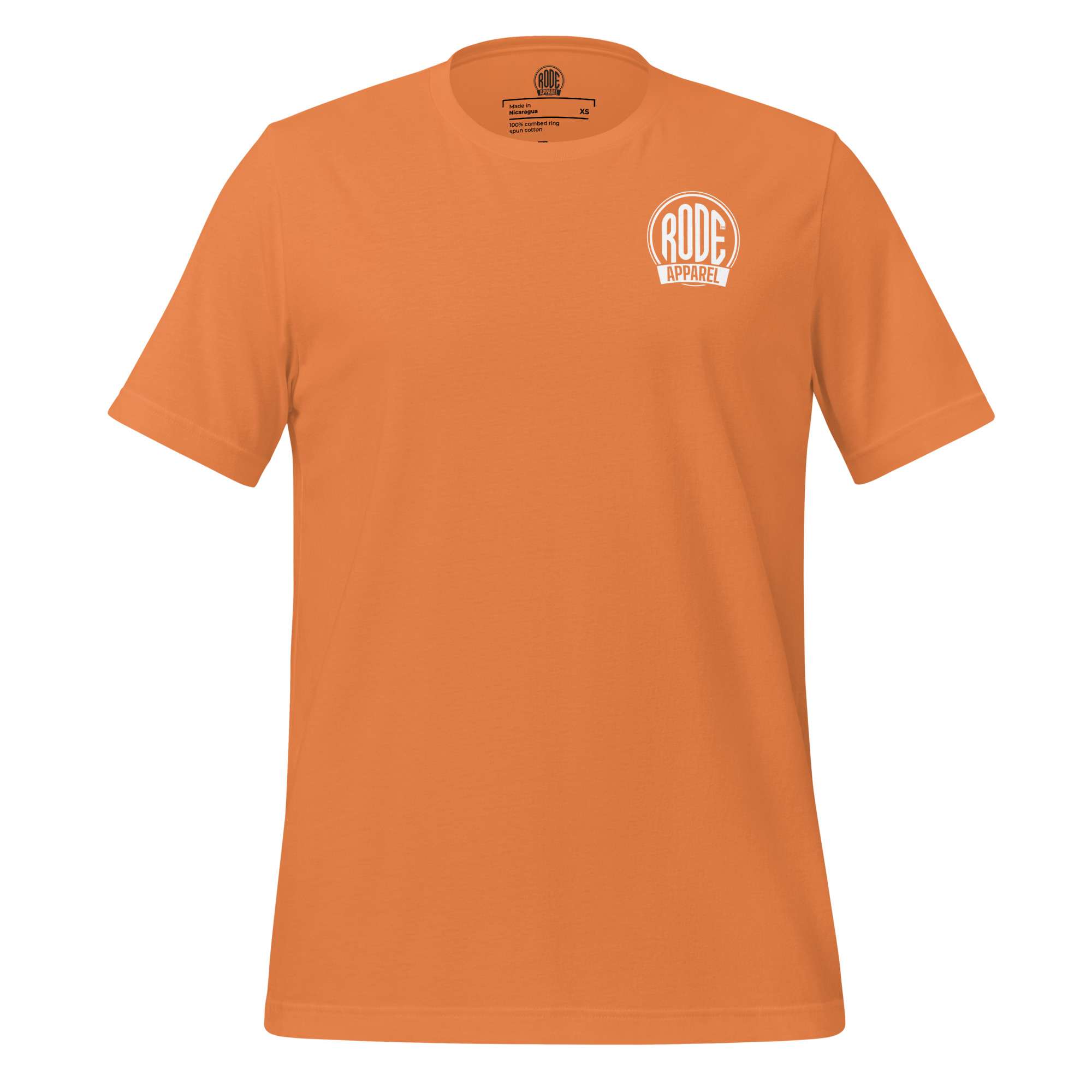  RODE T-shirt Burnt Orange