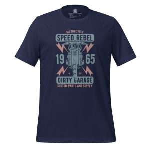 Rebel unisex T-shirt Navy