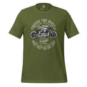 Unisex ride fast T-shirt Olive