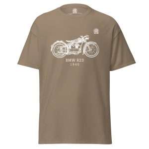 BMW R23 T-shirt Brown Savana