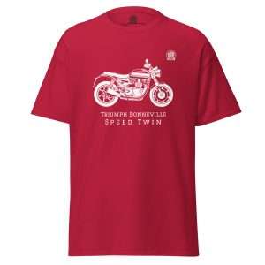 Triumph Speed Twin T-shirt Cardinal