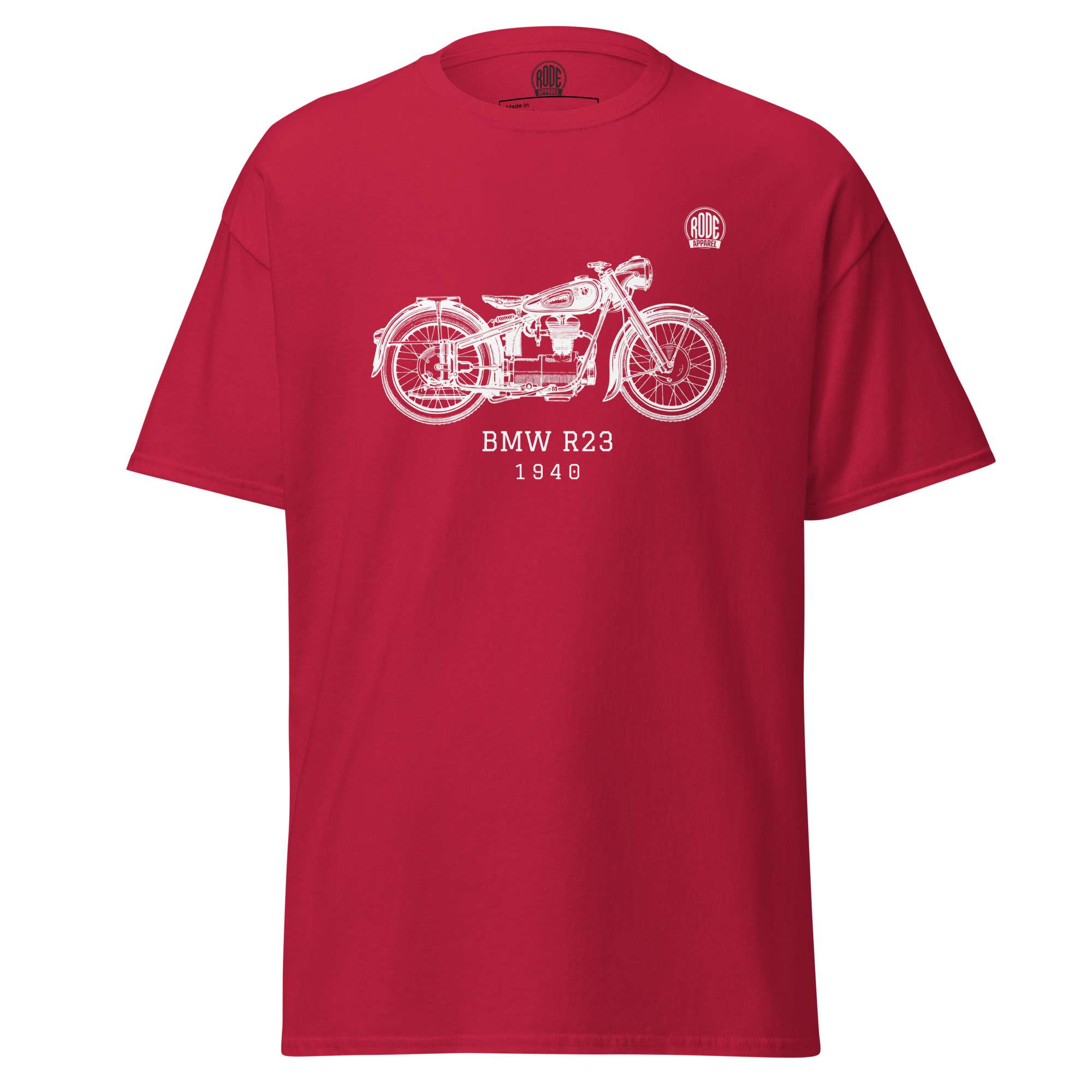 BMW R23 T-shirt Cardinal