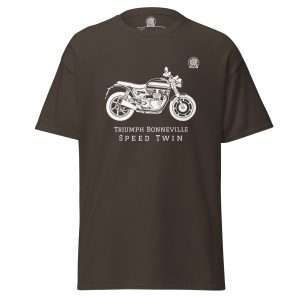 Triumph Speed Twin T-shirt Dark Chocolate