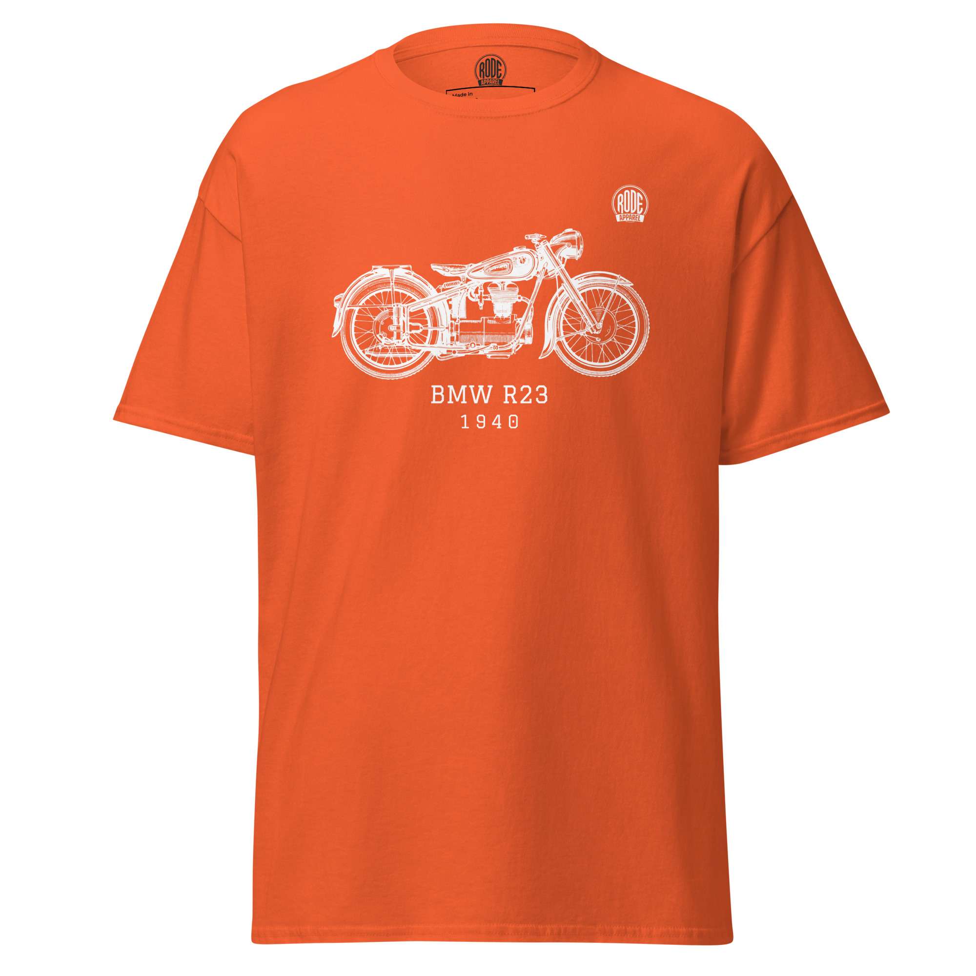 BMW R23 T-shirt Orange