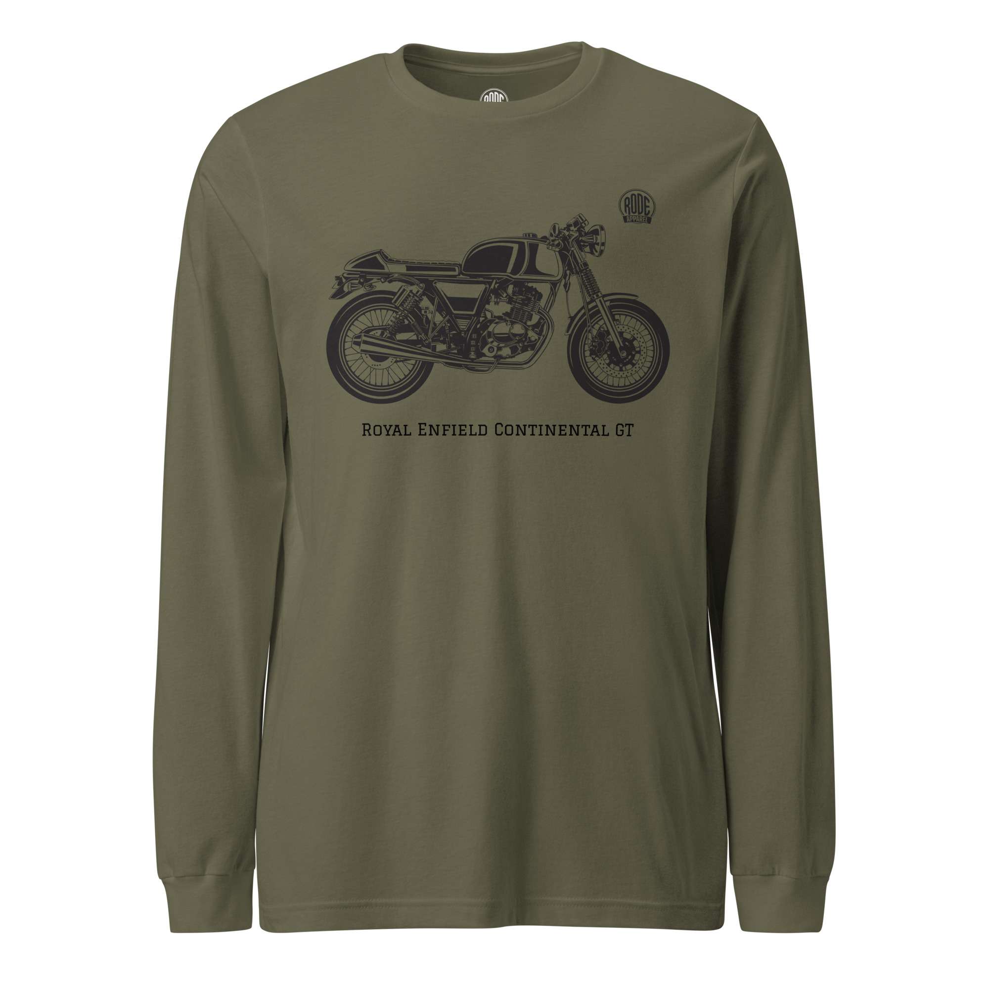 Royal Enfield Continental GT Long sleeve T shirt Militray Green