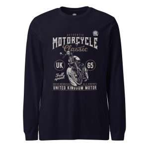 UK 65 Long sleeve T-shirt Navy