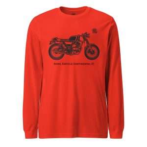 Royal Enfield Continental GT Long sleeve T shirt Poppy