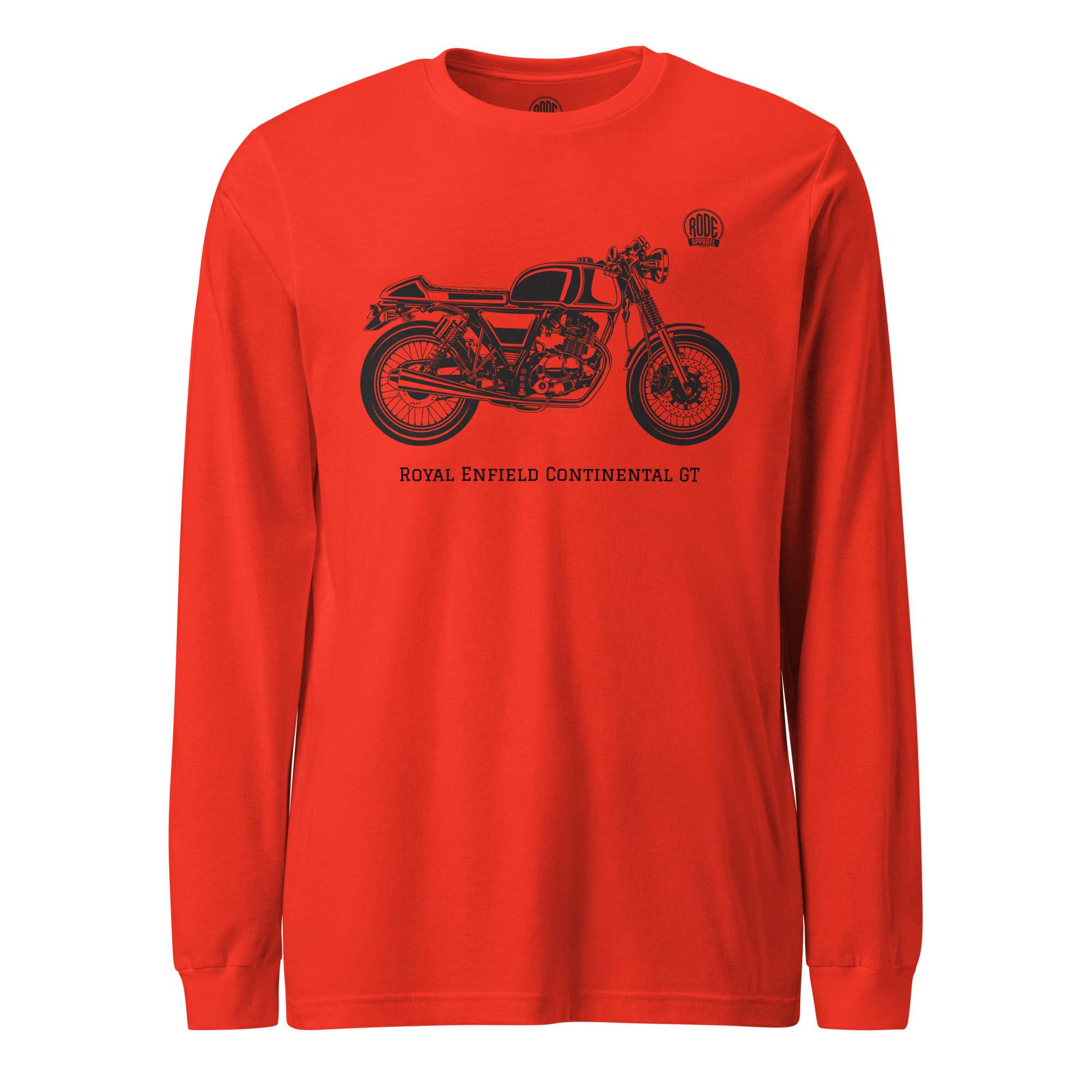 Royal Enfield Continental GT Long sleeve T shirt Poppy