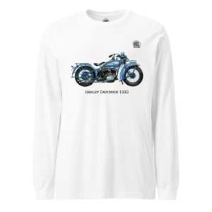 Harley Davidson 1930 Long sleeve White