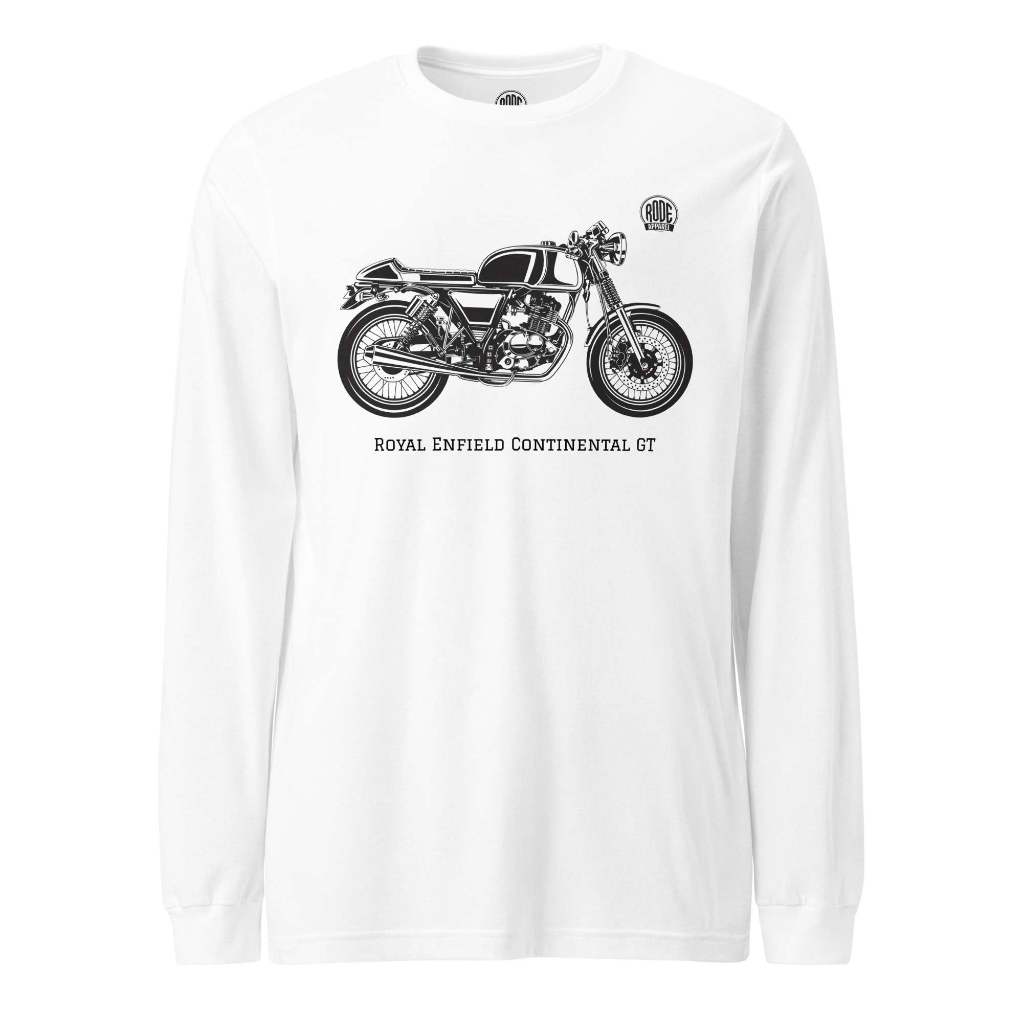 Royal Enfield Continental GT Long sleeve T shirt White