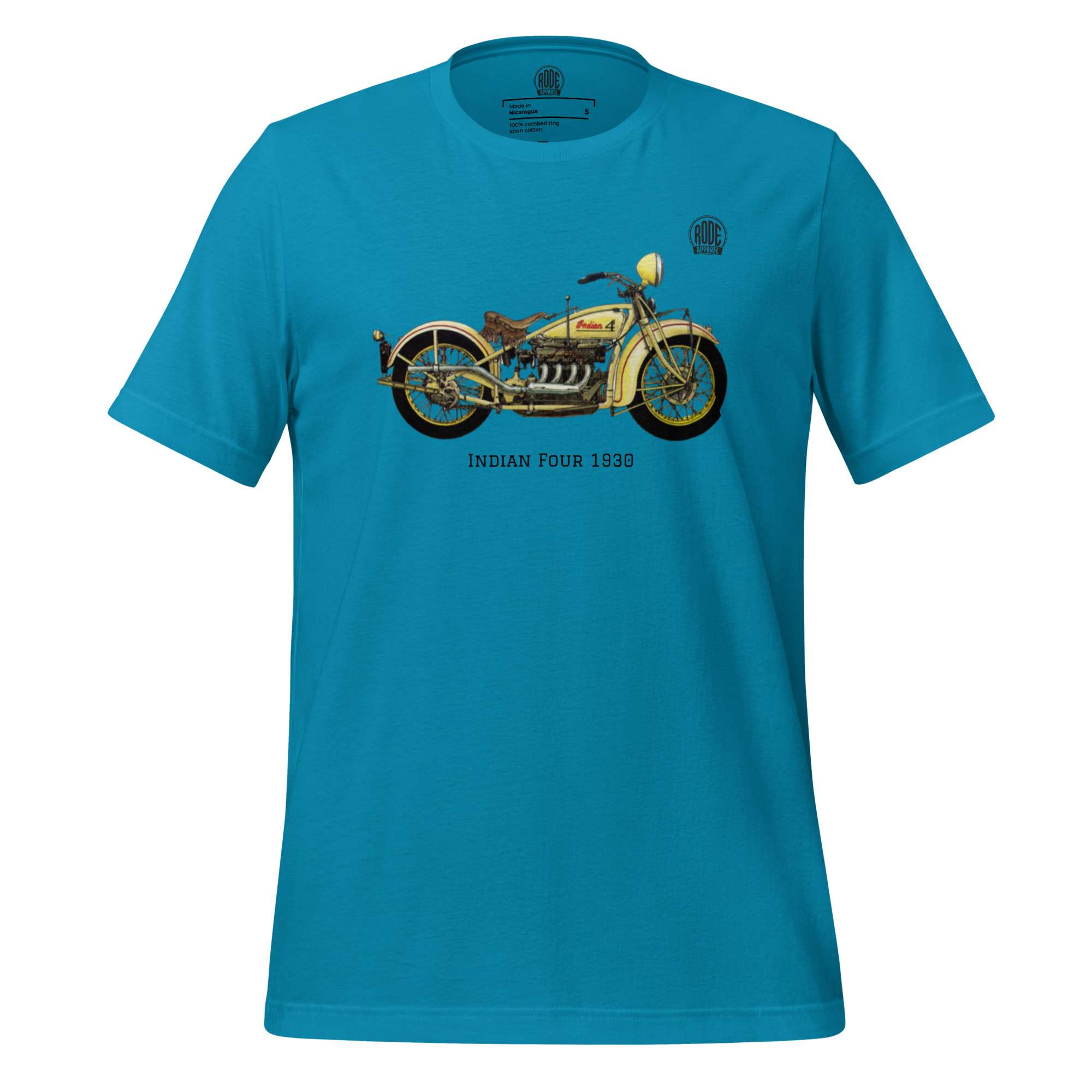 Indian Four 1930 T-shirt Aqua