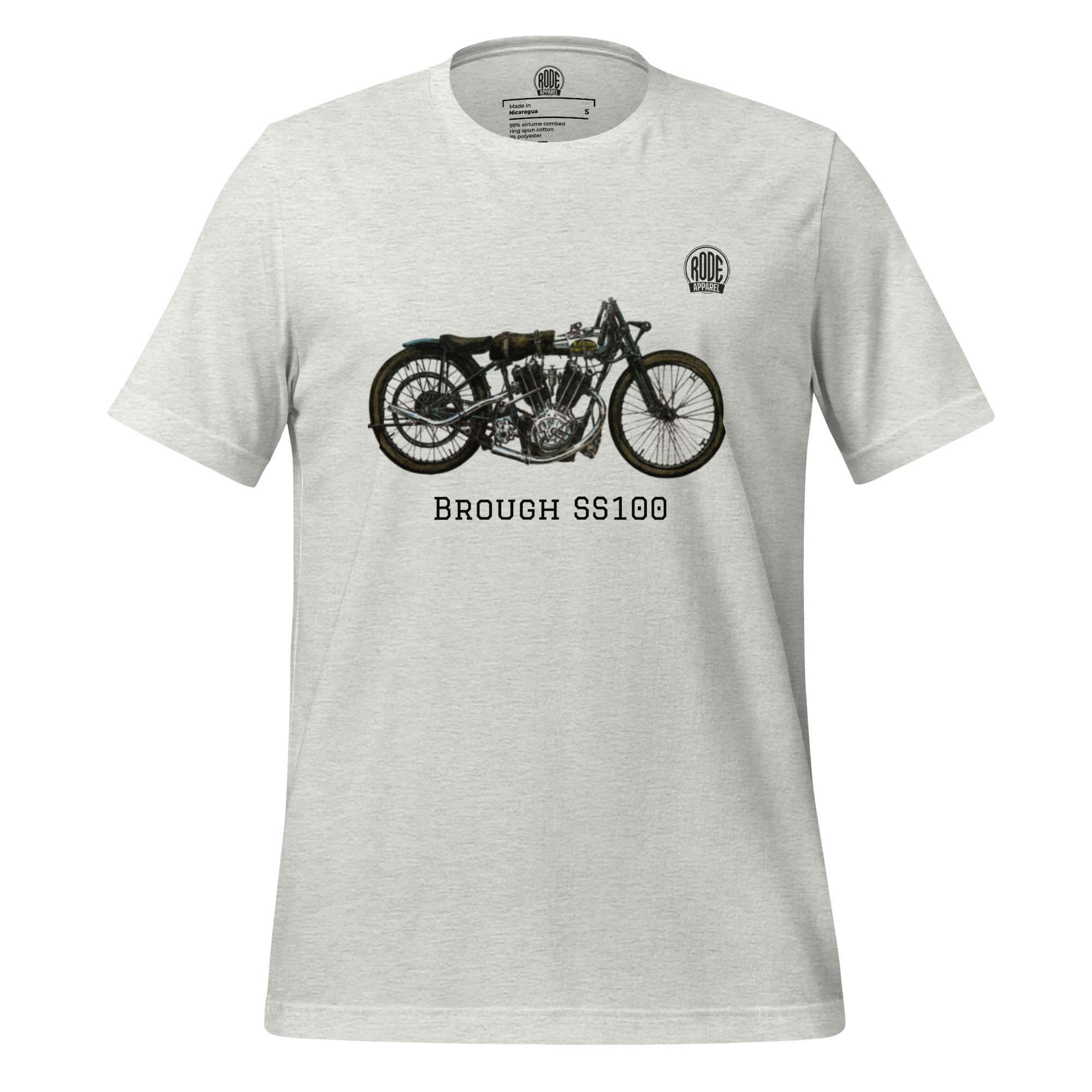 Brough SS100 T-shirt Ash