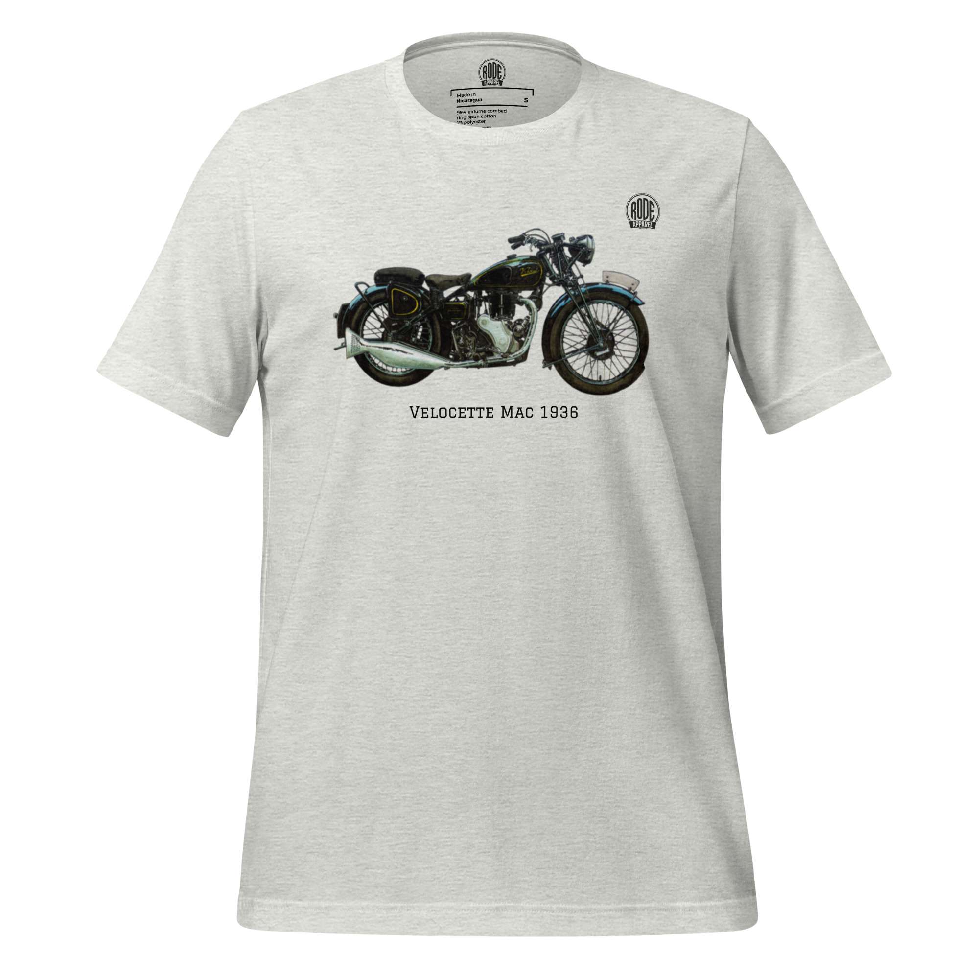 Velocette Mac 1936 T-shirt Ash