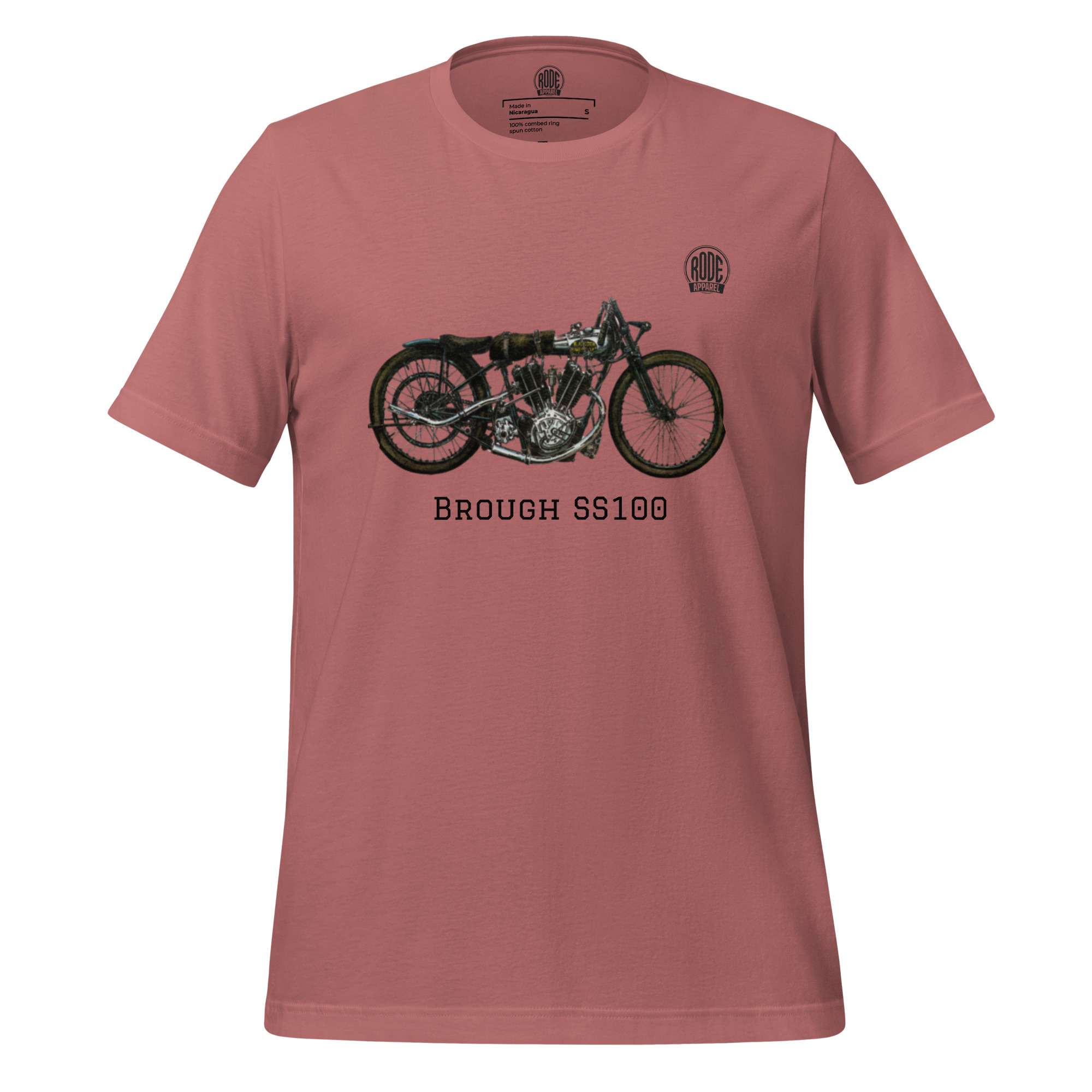 Brough SS100 T-shirt Mauve