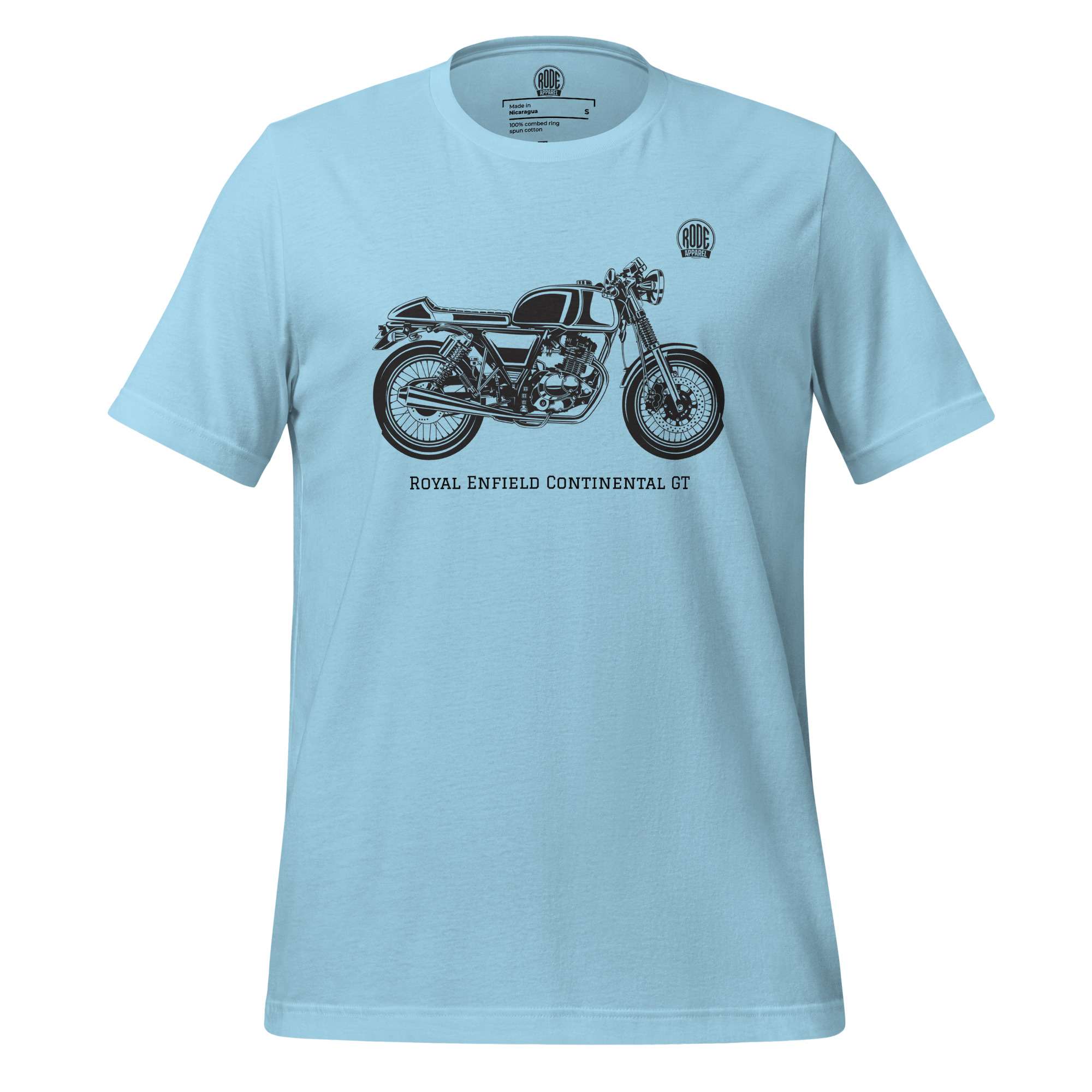 Royal Enfield Continental GT 650 T-shirt Ocean Blue