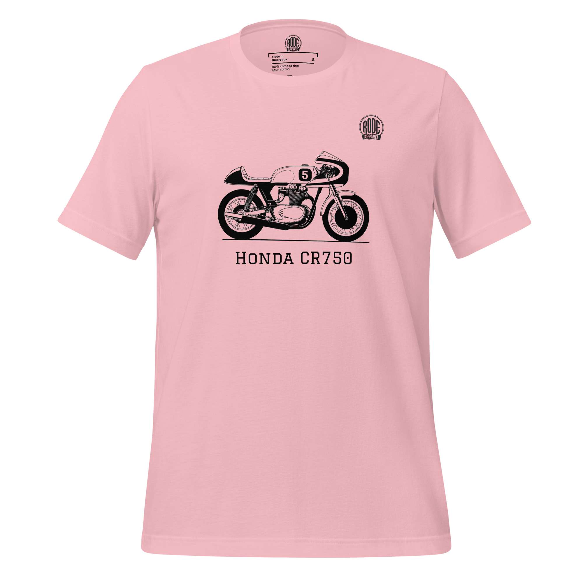 Honda CR750 T-shirt Pink