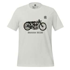 Brough SS100 T-shirt Silver