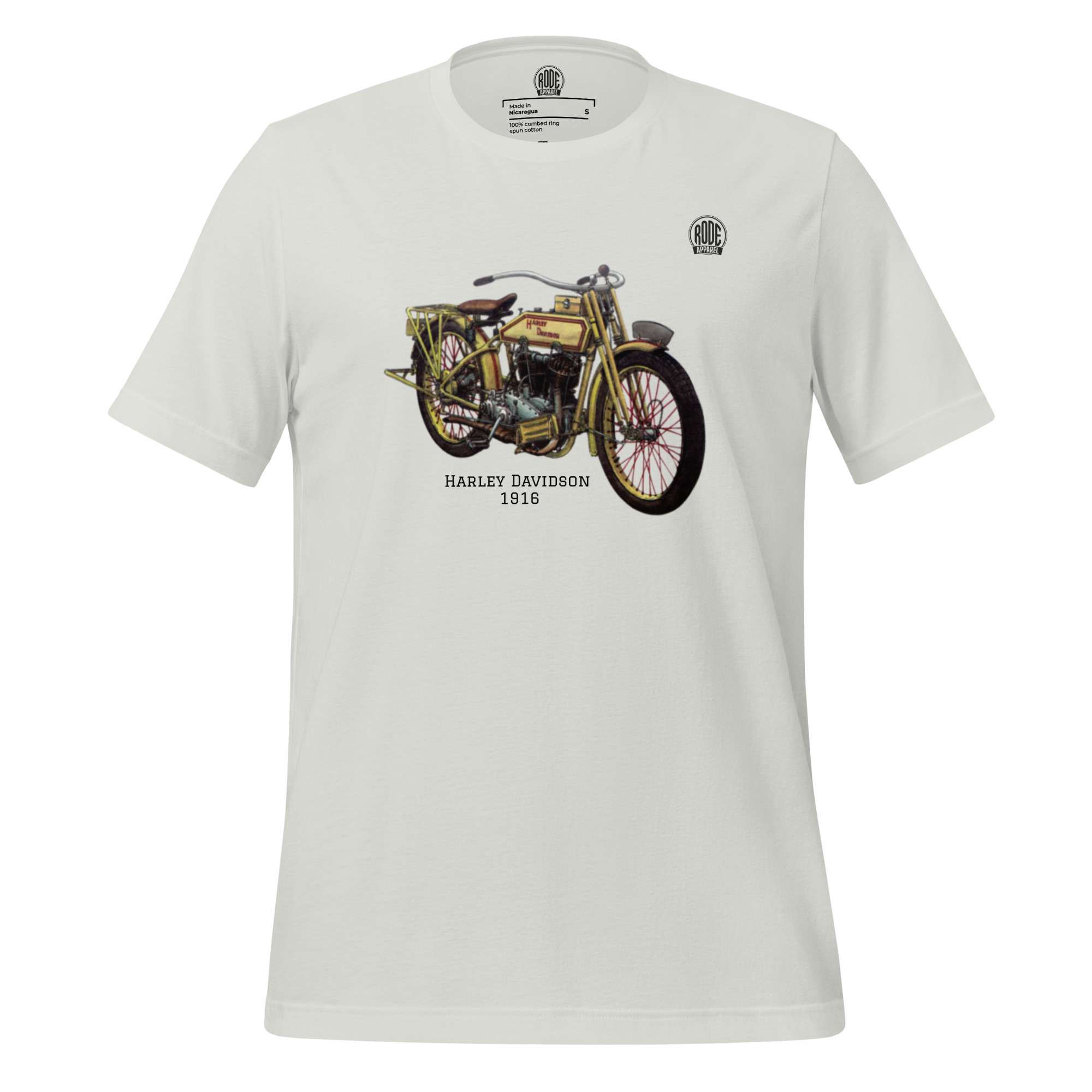 Harley Davidson 1916 T-shirt Silver