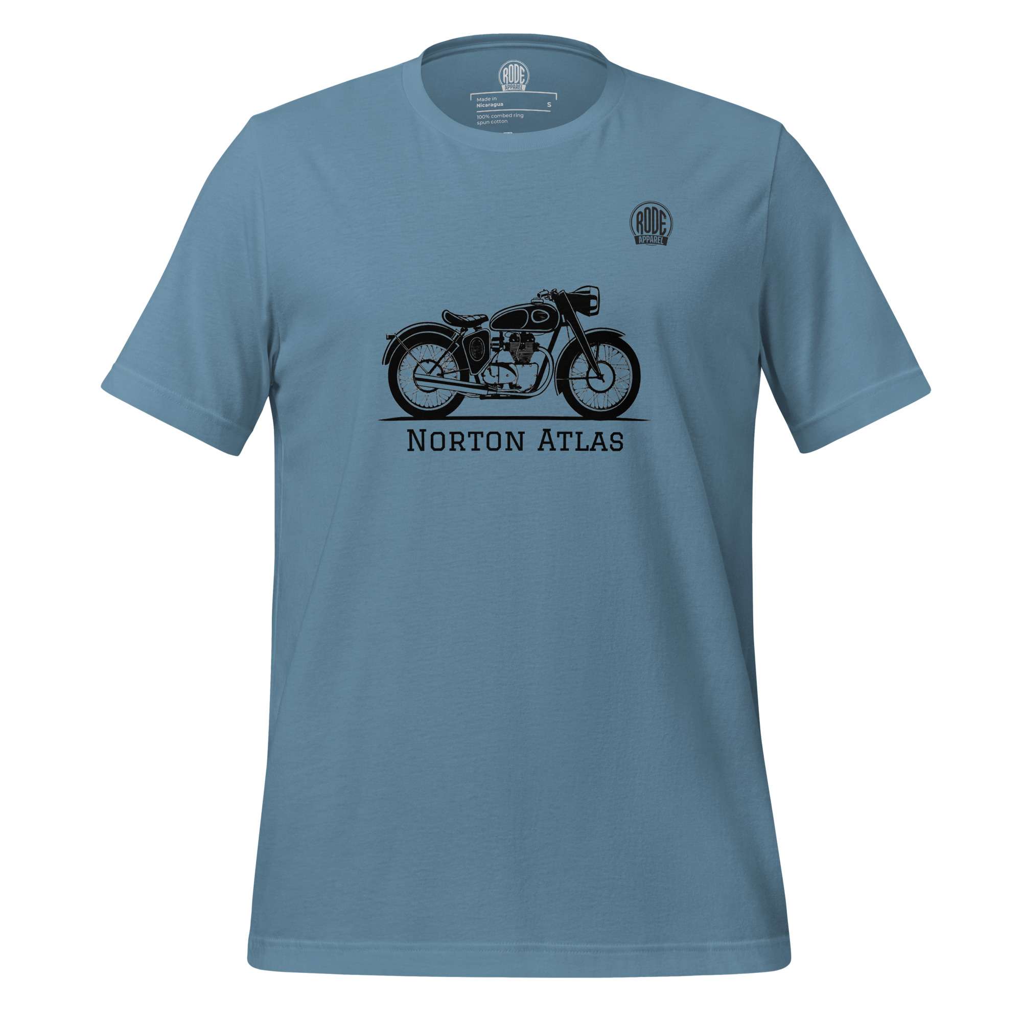 Norton Atlas T-shirt Steel Blue