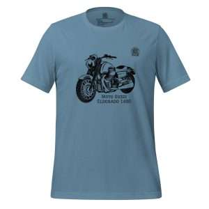 Moto Guzzi Eldorado 1400 T-shirt Steel Blue