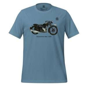 Velocette Mac 1936 T-shirt Steel Blue