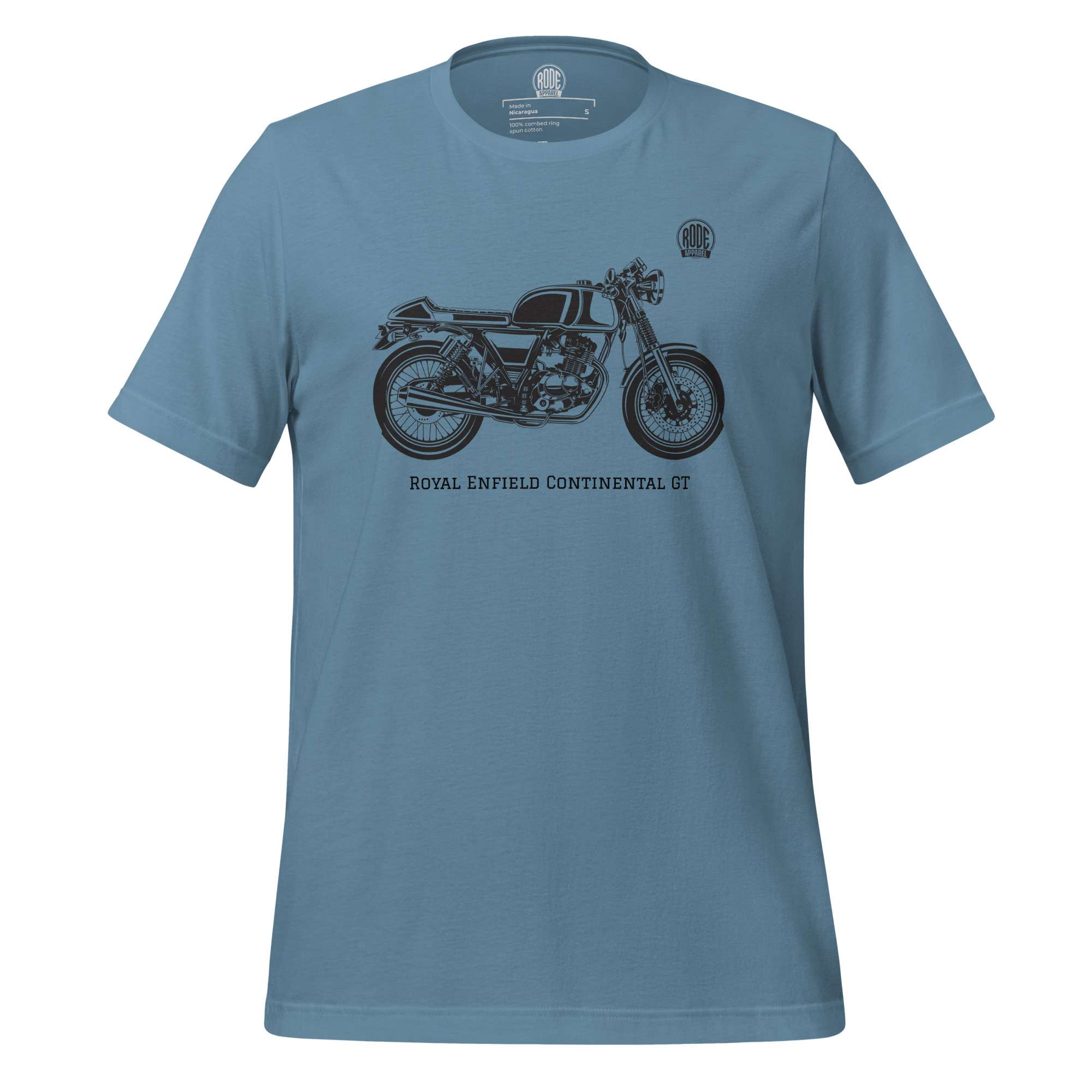 Royal Enfield Continental GT 650 T-shirt Steel Blue