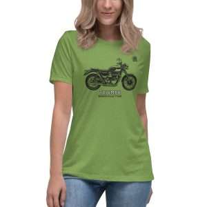 Triumph T100 womens T-Shirt Leaf