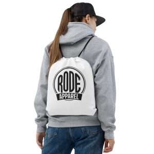 RODE Apparel Drawstring bag White