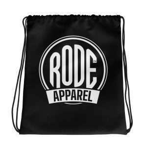 RODE Apparel Drawstring bag Black