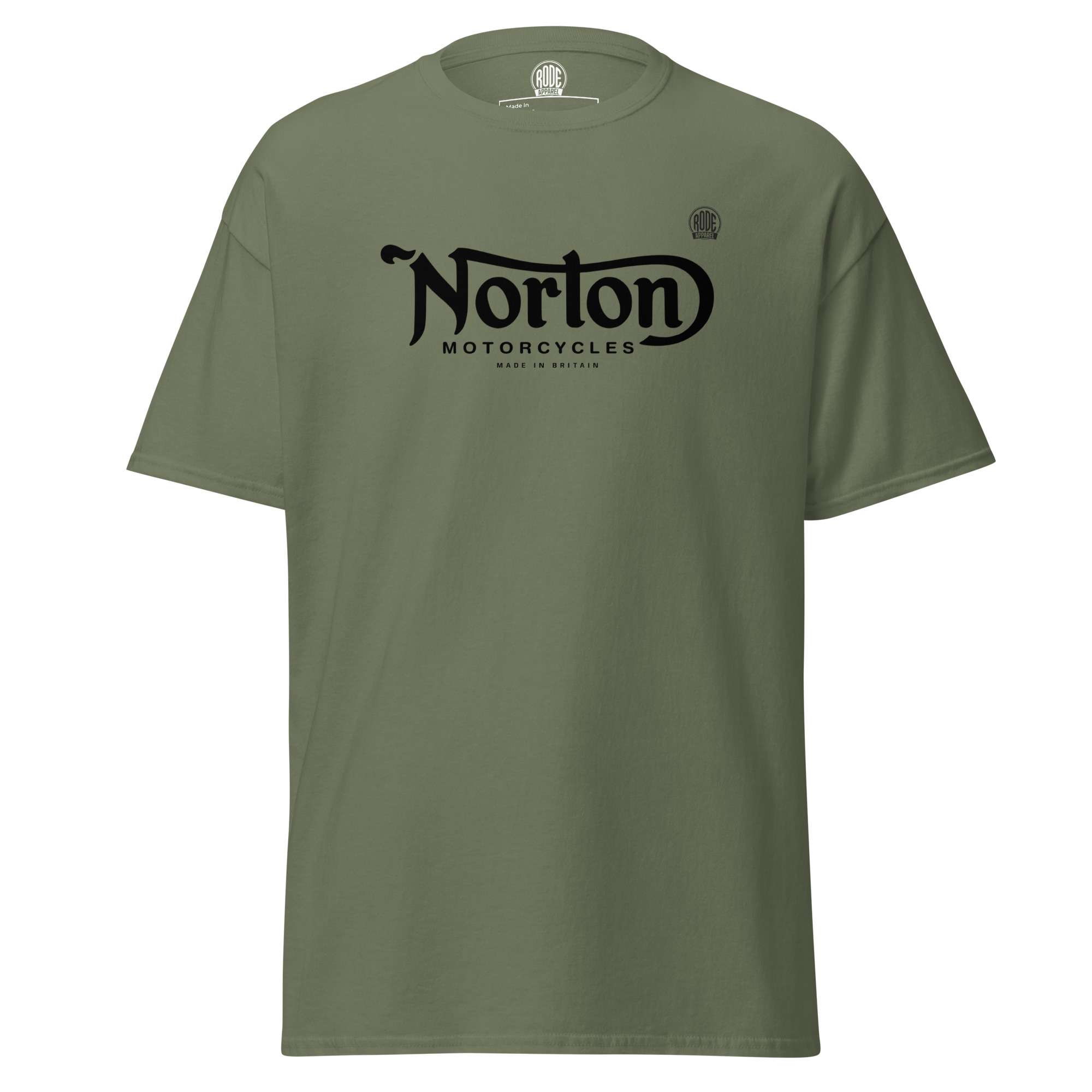 Norton motorcycles T-shirt Military Green