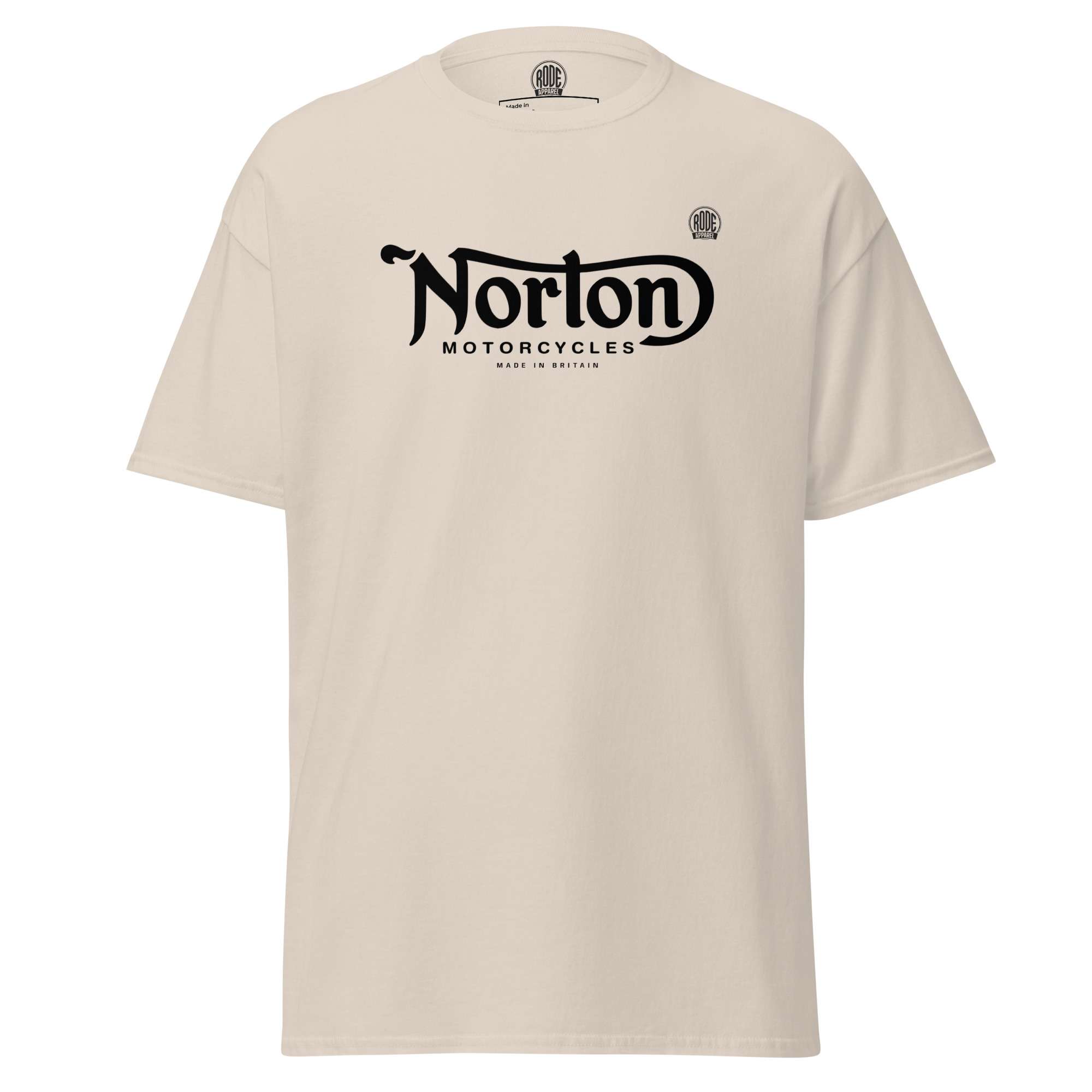 Norton motorcycles T-shirt Natural