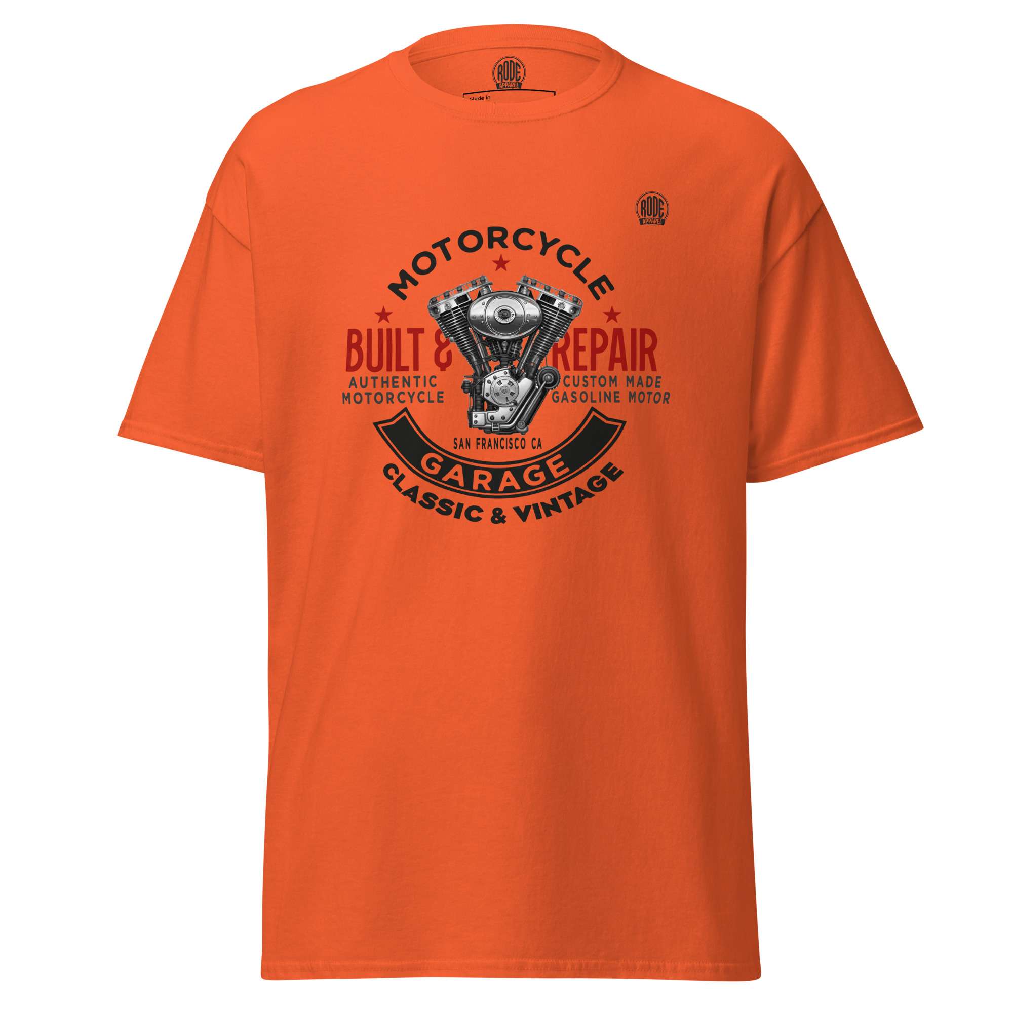 Built T-shirt Orange