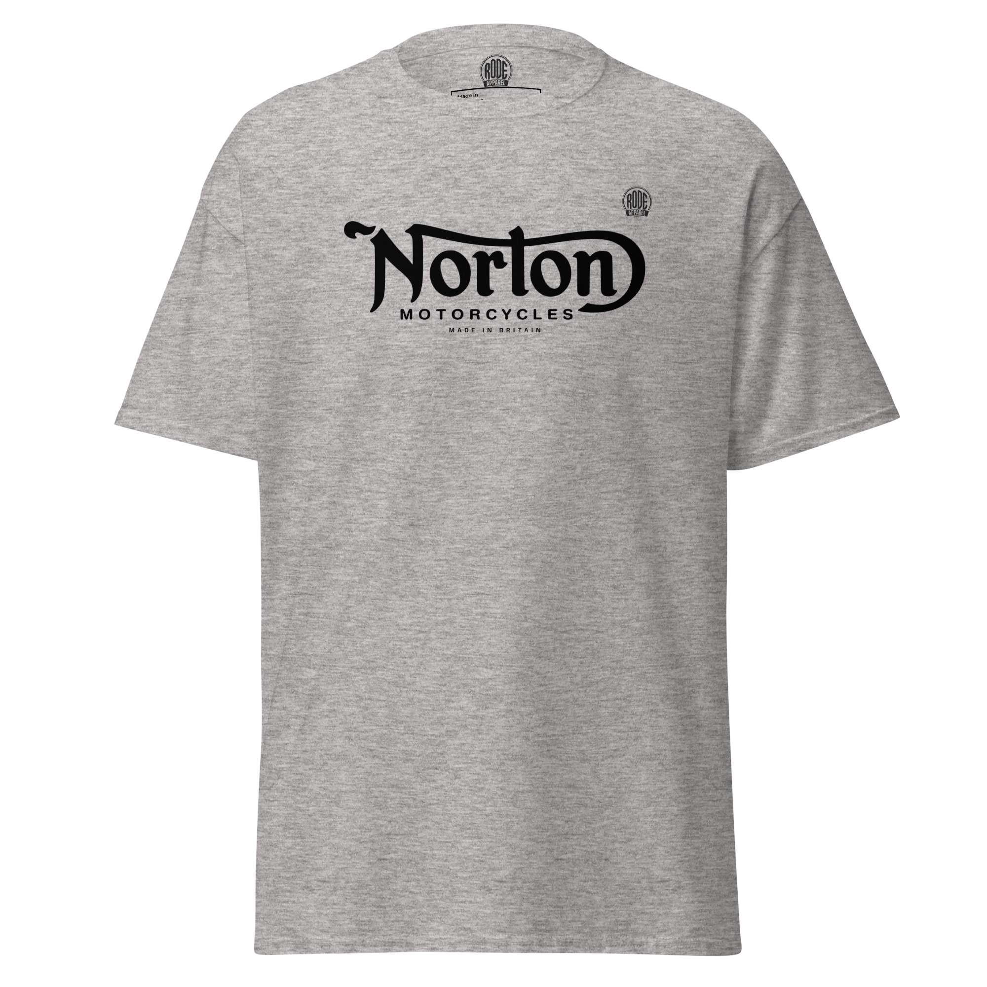 Norton motorcycles T-shirt Grey