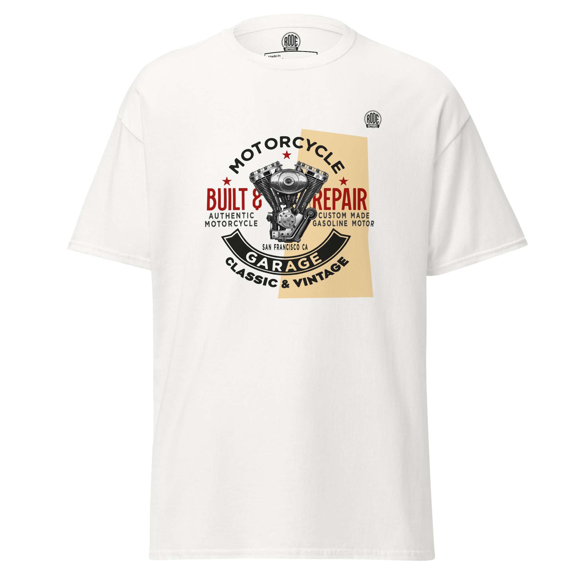 Built & Repair T-shirt White