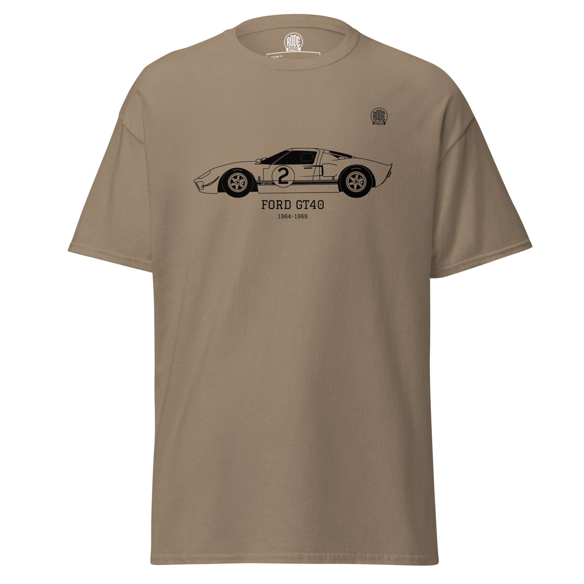 Ford GT40 T-shirt Brown Savana