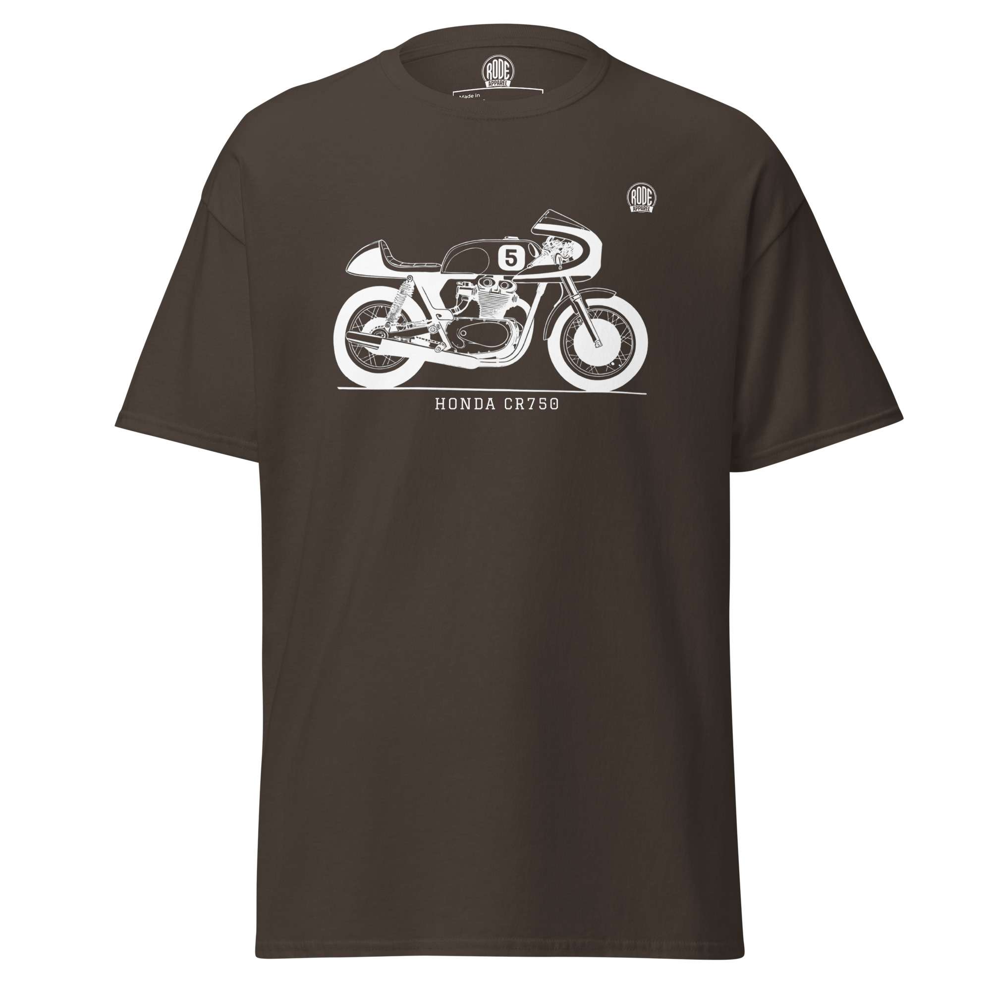 Honda CBR750 T-shirt Dark Chocolate