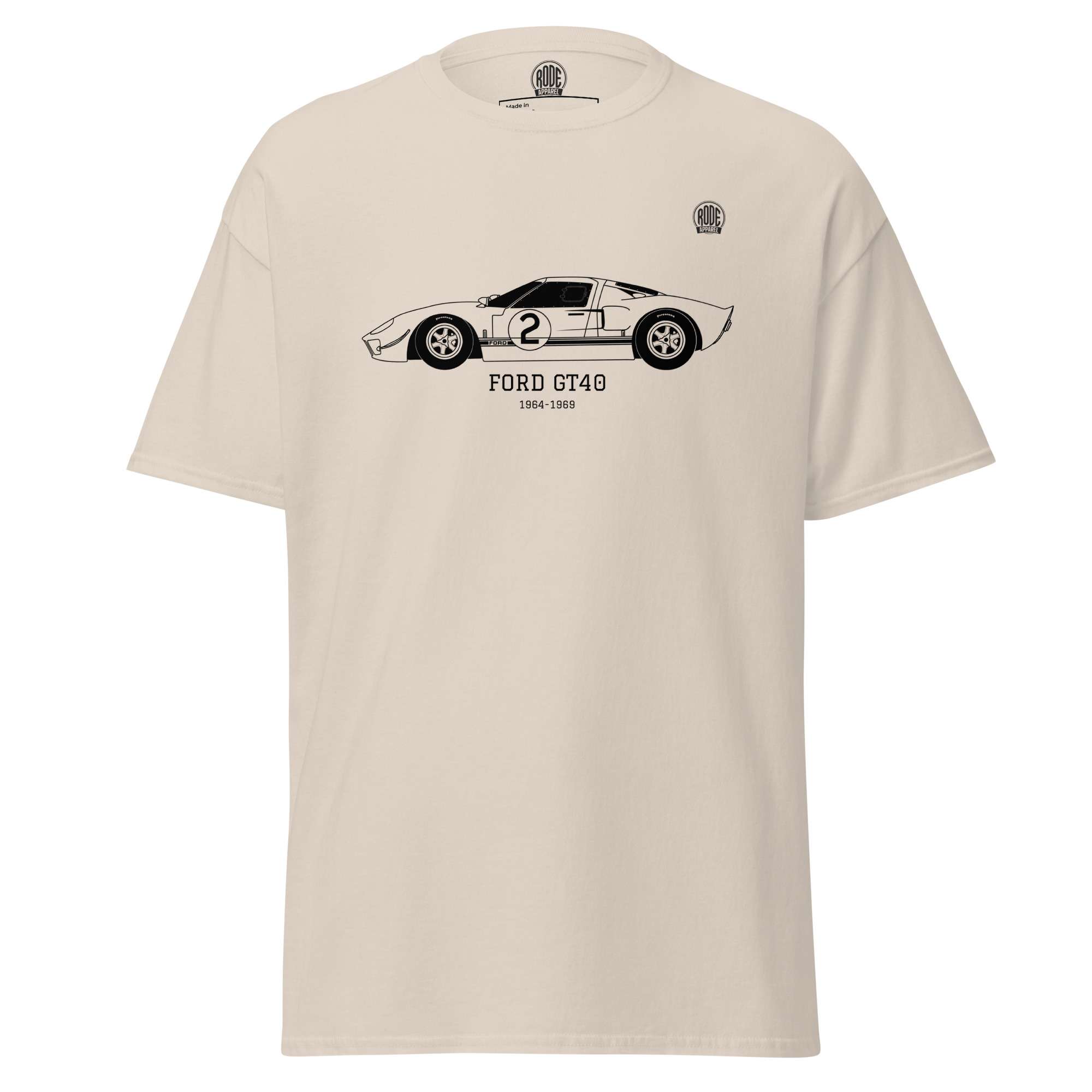 Ford GT40 T-shirt Natural