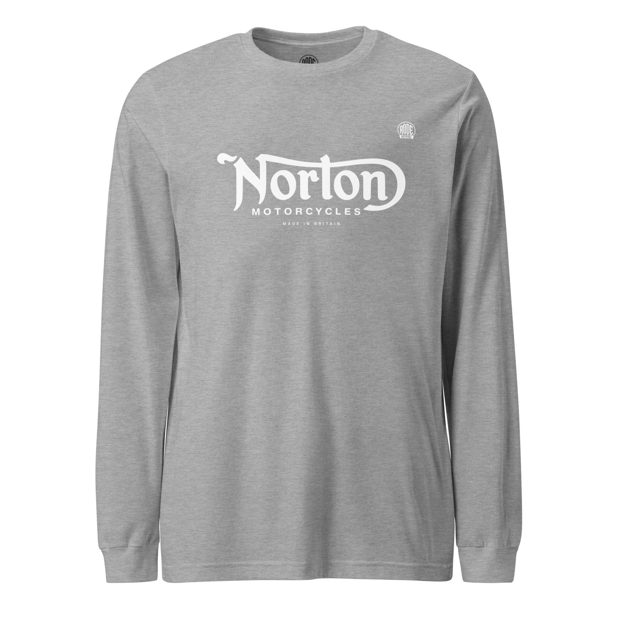 Norton Motorcycles Long Sleeve T-Shirt Athletic Heather