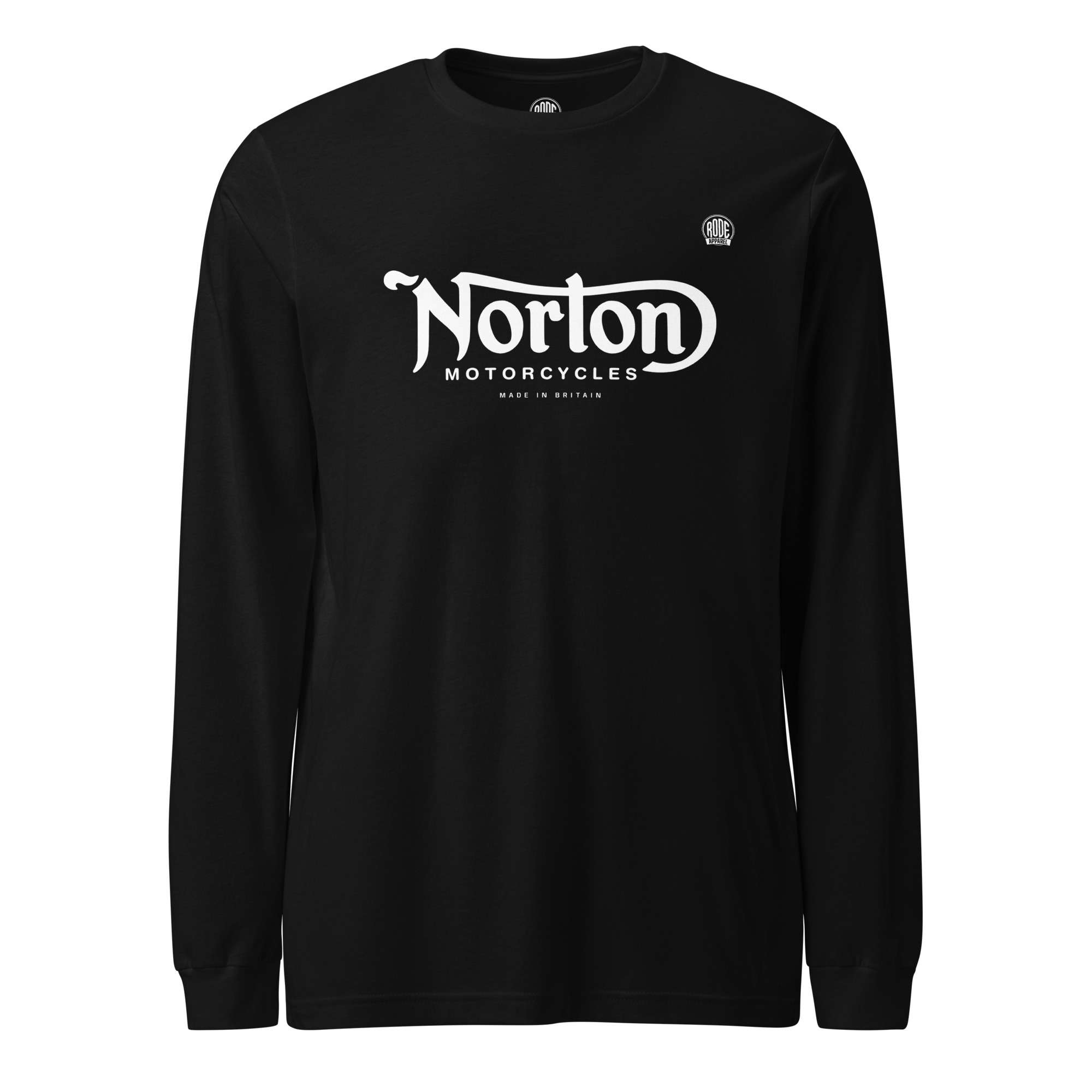 Norton Motorcycles Long Sleeve T-Shirt Black