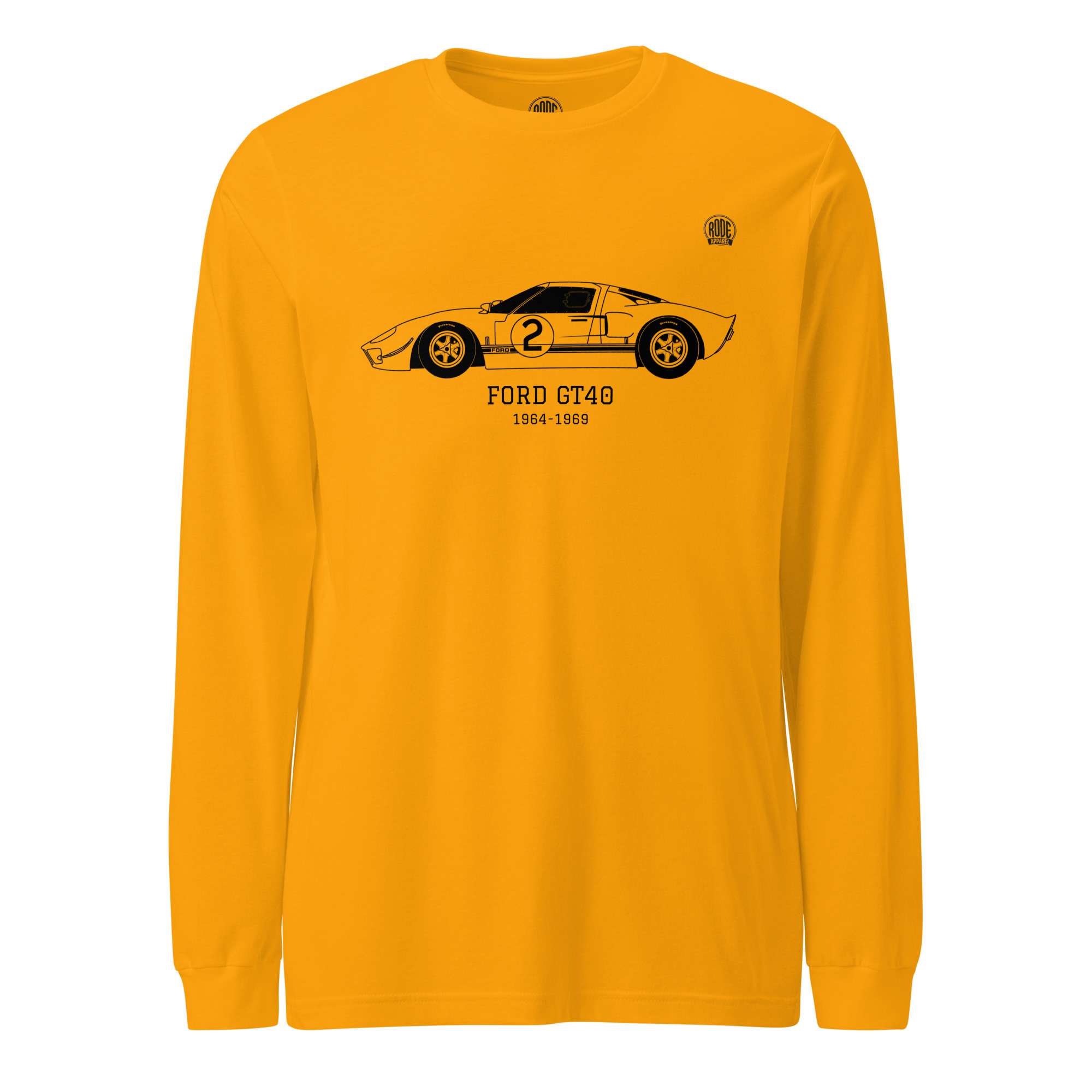 Ford GT40 Long sleeve T-shirt Gold