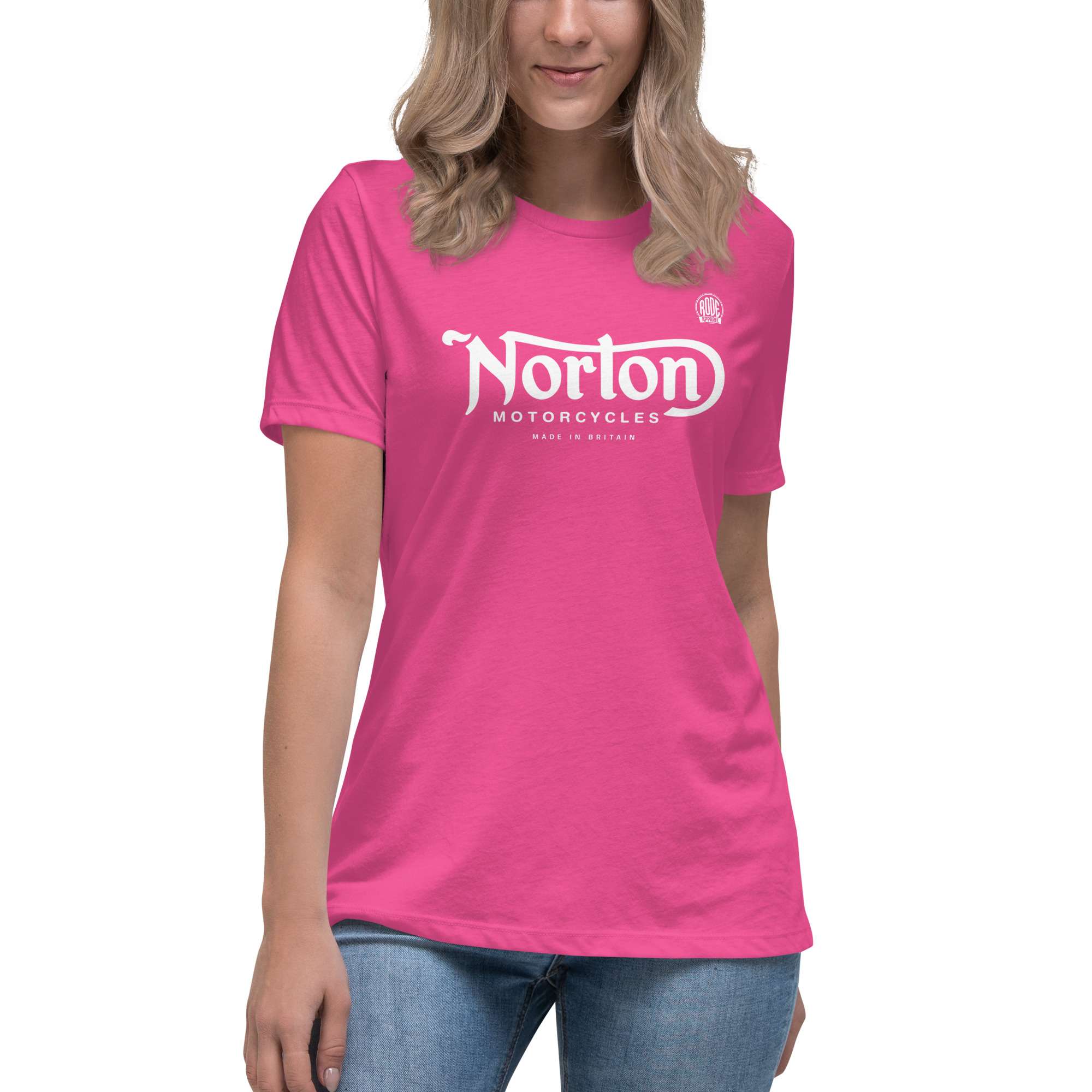 Norton Motorcycles T-Shirt Berry