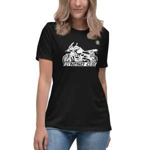 BMW R1250 GS Womens T-shirt Black